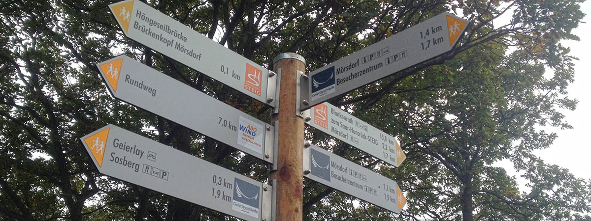 Geierlay Hängeseilbrücke Hunsrück 